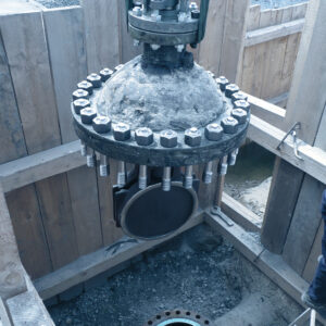 Beseitigung von Undichtigkeiten an Armaturen, sowohl im Durchgang als auch nach außen hin